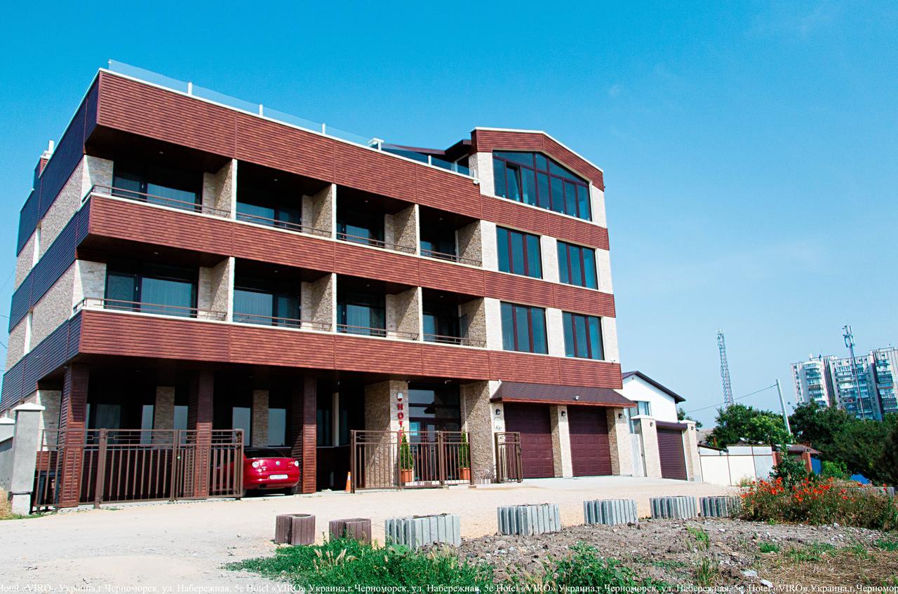 Viro Hotel Chornomorsk Buitenkant foto