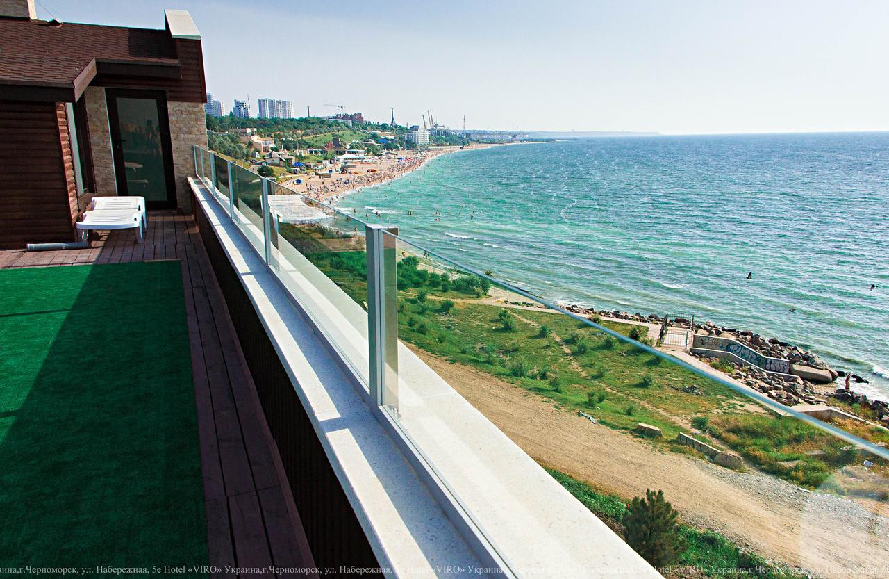 Viro Hotel Chornomorsk Buitenkant foto